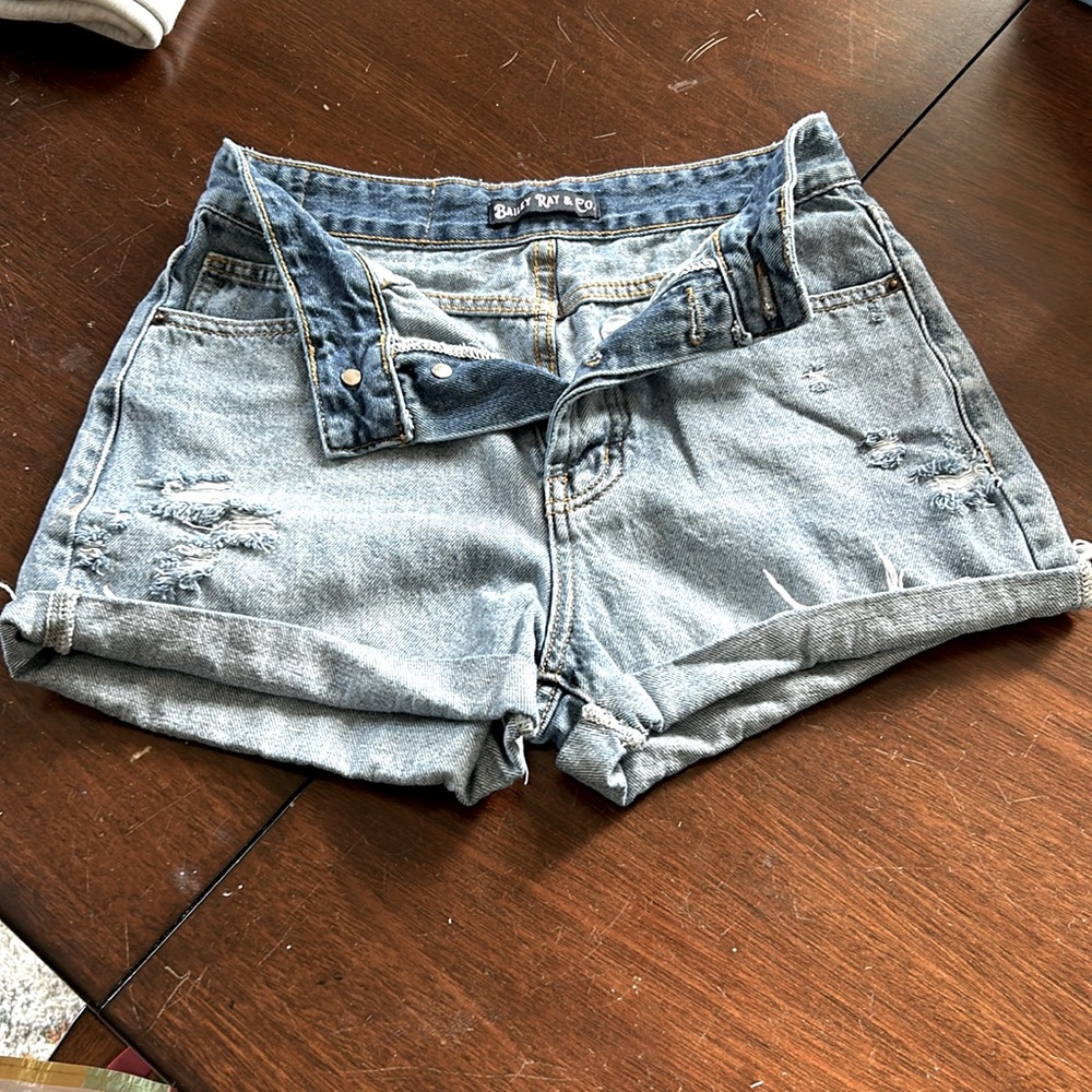 Bailey ray + co jean shorts